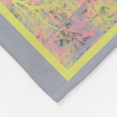 Vögel und Berries Inspirierte Farben Fleecedecke (Ecke)