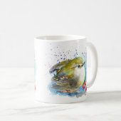 Vogel und Berries Kaffeetasse (VorderseiteRechts)