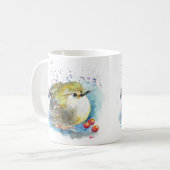 Vogel und Berries Kaffeetasse (Vorderseite Links)