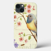 Vögel und Bienen Case-Mate iPhone Hülle (Rückseite)