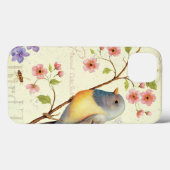 Vögel und Bienen Case-Mate iPhone Hülle (Rückseite (Horizontal))
