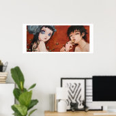 Vögel und Bienen-Plakate Poster (Heimbüro)