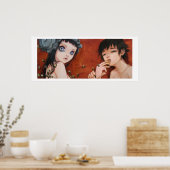 Vögel und Bienen-Plakate Poster (Küche)