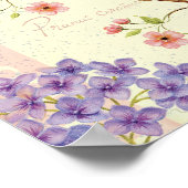 Vögel und Bienen Poster (Ecke)