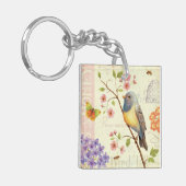 Vögel und Bienen Schlüsselanhänger (Vorderseite links)