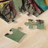 Vögel- und Bienenmalerei Puzzle (Seite)