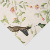 Vögel und Blätter im Elfenbeinkrieg Seidenpapier (Detail)