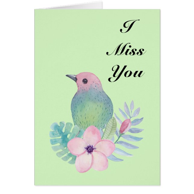 Vogel und Blume (Vorne)