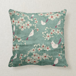 Vögel und Blume Amerikanische MoJo Pillows Kissen