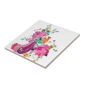 Vögel und Blume Fliese (Seite)