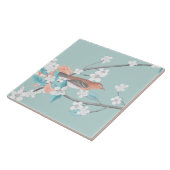 Vögel und Blume Fliese (Seite)