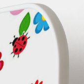 Vögel und Blume Frühjahr Pickleball Schläger (Linke Seite)