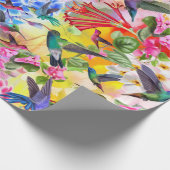 Vögel und Blume Geschenkpapier (Ecke)