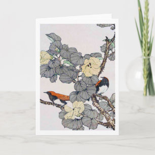 Vögel und Blume, Imao Keinen Karte
