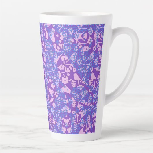 Vögel und Blume Milchtasse (Rechts)
