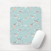 Vögel und Blume Mousepad (Mit Mouse)