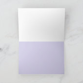 Vogel- und Blume-Note-Karte (Innenseite)