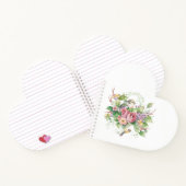 Vogel und Blume Notizblock (Innenseite)