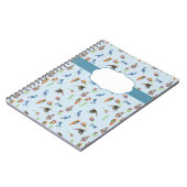 Vögel und Blume Notizblock (Linke Seite)