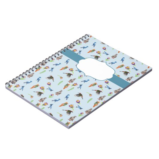 Vögel und Blume Notizblock (Linke Seite)