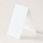 Vögel und Blume Pastellzelt Ohrensichtkarten (Rückseite)