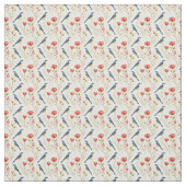 Vögel und Blume Stoff (Muster)