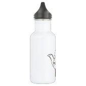 Vögel und Blume Trinkflasche (Links)