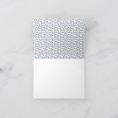 Vögel und Blume | Vielen Dank Dankeskarte (Innenseite)