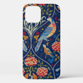 Vögel und Blume, William Morris Case-Mate iPhone Hülle (Rückseite)