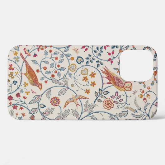 Vögel und Blume, William Morris Case-Mate iPhone Hülle (Rückseite (Horizontal))