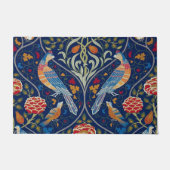 Vögel und Blume, William Morris Fußmatte (Vorderseite)