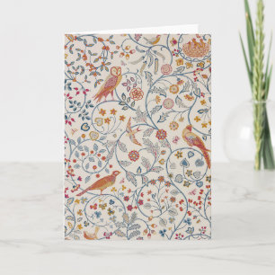 Vögel und Blume, William Morris Karte