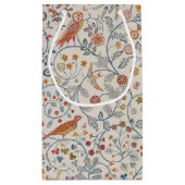 Vögel und Blume, William Morris kleine Geschenktüt Geschenktüte (Rückseite)