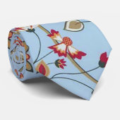 Vögel und Blume, William Morris Krawatte (Gerollt)