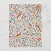 Vögel und Blume, William Morris Postkarte (Vorderseite)