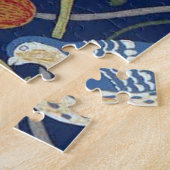 Vögel und Blume, William Morris Puzzle (Seite)