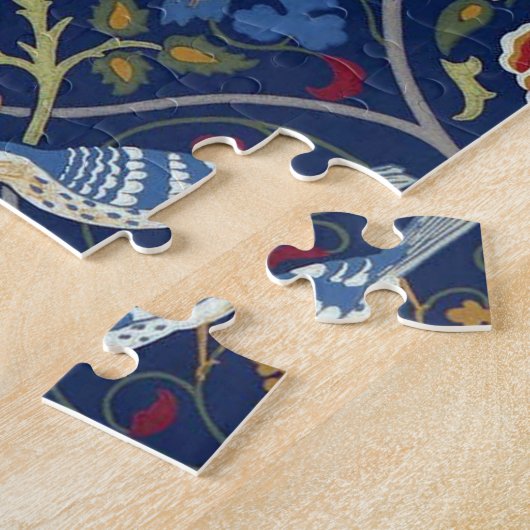Vögel und Blume, William Morris Puzzle (Seite)