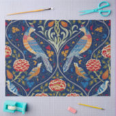 Vögel und Blume, William Morris Seidenpapier (Basteln)