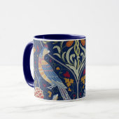 Vögel und Blume, William Morris Tasse (Vorderseite Links)