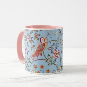 Vögel und Blume, William Morris Tasse