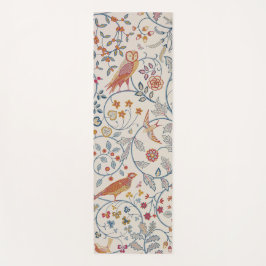 Vögel und Blume, William Morris Yogamatte