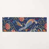 Vögel und Blume, William Morris Yogamatte (Vorderseite (Horizontal))