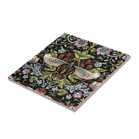 Vögel und Blumen 2 Williams Morris Fliese (Seite)