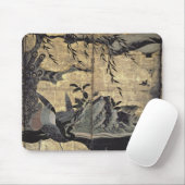 Vögel und Blumen der vier Jahreszeiten Mousepad (Mit Mouse)