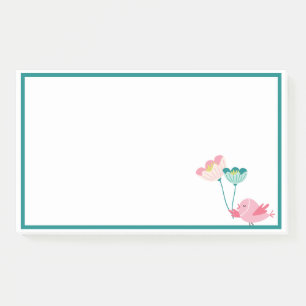 Vögel und Blumen Notizen