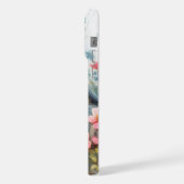 Vögel und Blüten iPhone Hülle (Linke Seite)