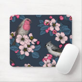 Vögel und Blüten Mousepad (Mit Mouse)