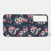 Vögel und Blüten Samsung Galaxy Hülle (Rückseite (Horizontal))