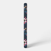 Vögel und Blüten Samsung Galaxy Hülle (Linke Seite)