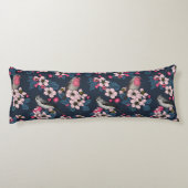 Vögel und Blüten Seitenschläferkissen (Rückseite)